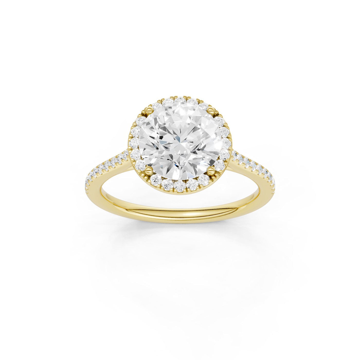 14K 2.25 CT Lab Grown Diamond Ring