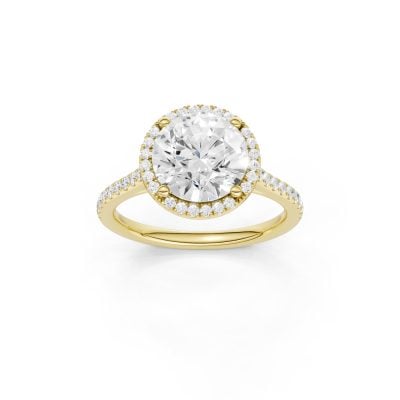 14K 3.33 CT Lab Grown Diamond Ring