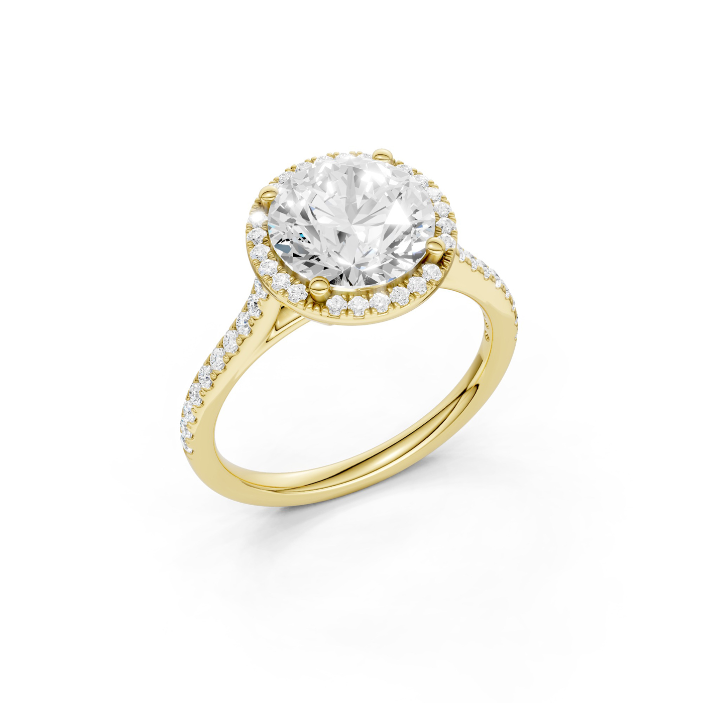 14K 3.33 CT Lab Grown Diamond Ring - Image 2