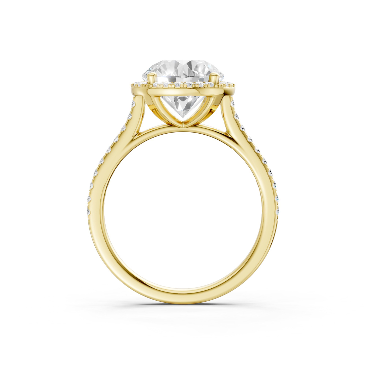 14K 3.33 CT Lab Grown Diamond Ring - Image 3