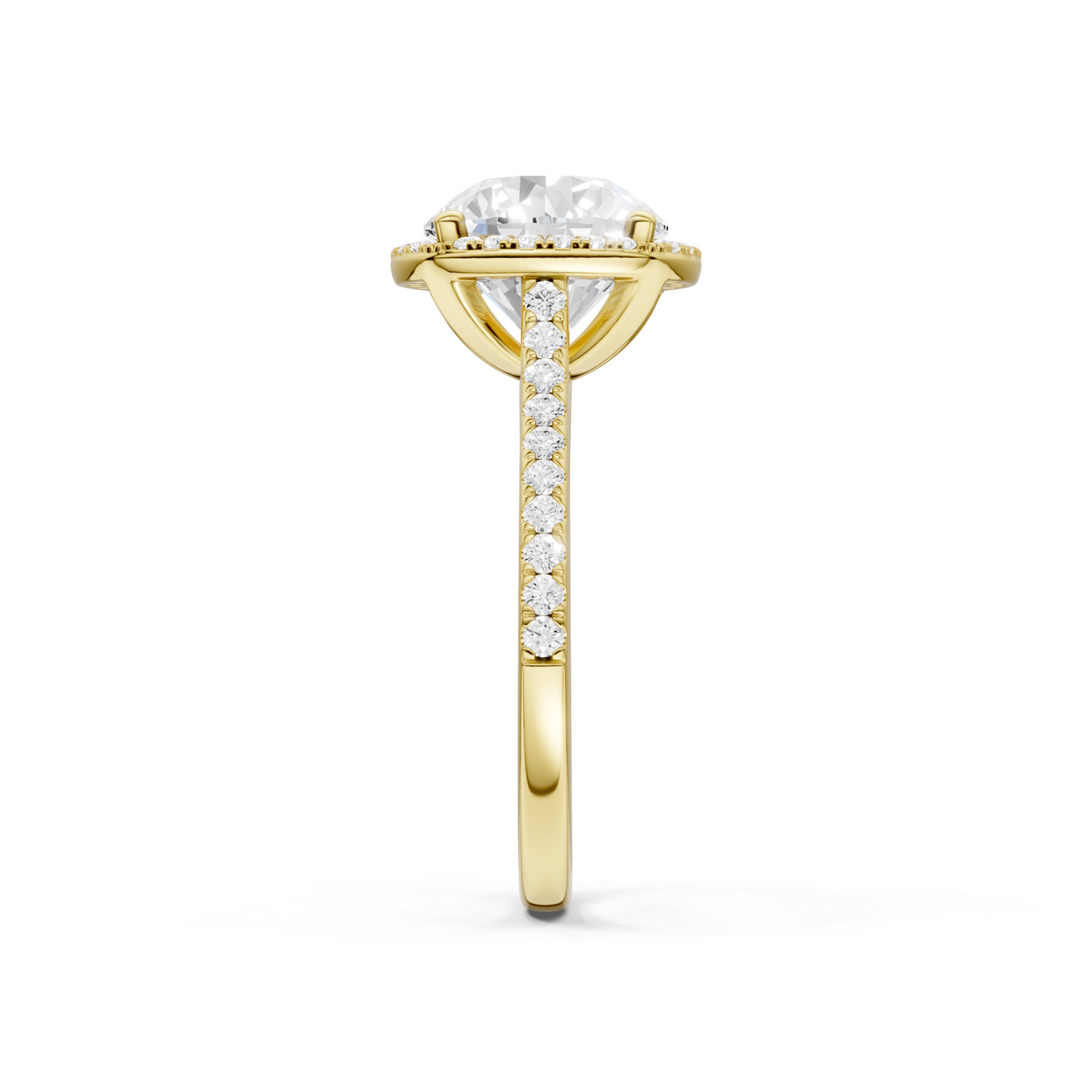 14K 3.33 CT Lab Grown Diamond Ring - Image 4