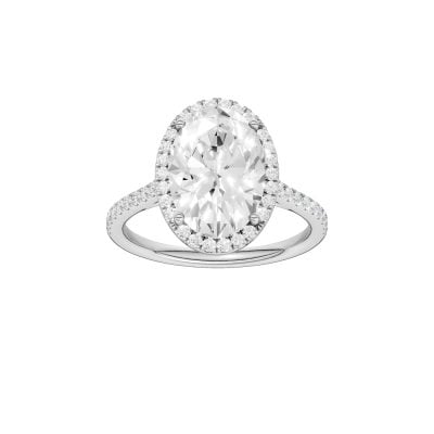 14K 3.33 CT Lab Grown Diamond Ring