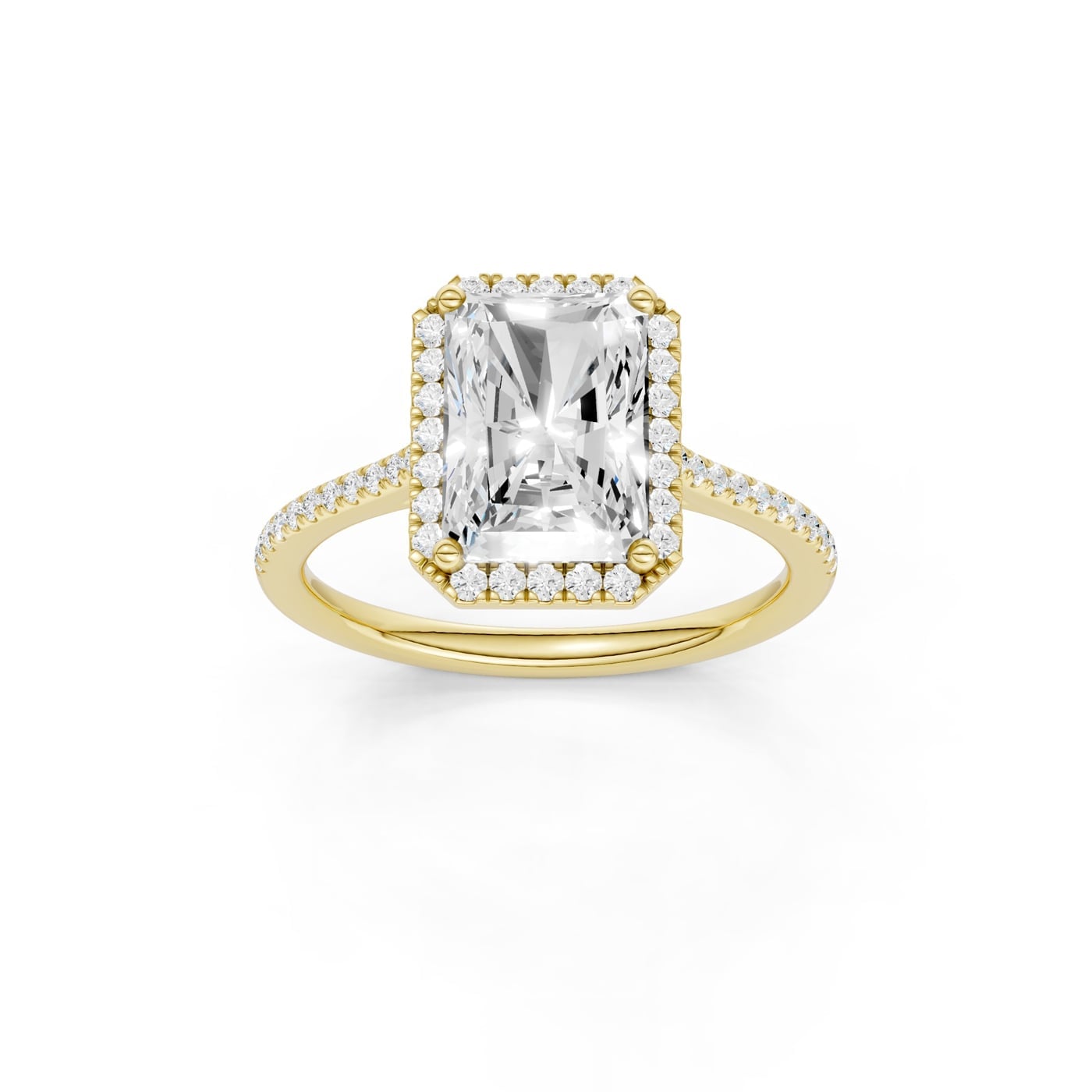14K 2.25 CT Lab Grown Diamond Ring