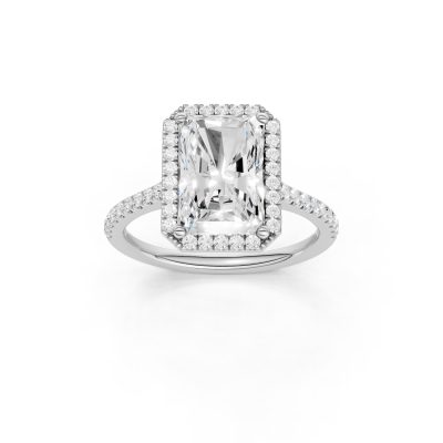 14K 3.33 CT Lab Grown Diamond Ring
