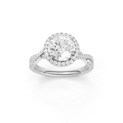 14K 2.50 CT Lab Grown Diamond Ring