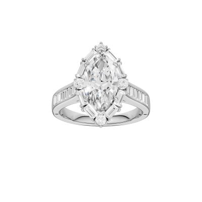 14K 2.75 CT Lab Grown Diamond Ring