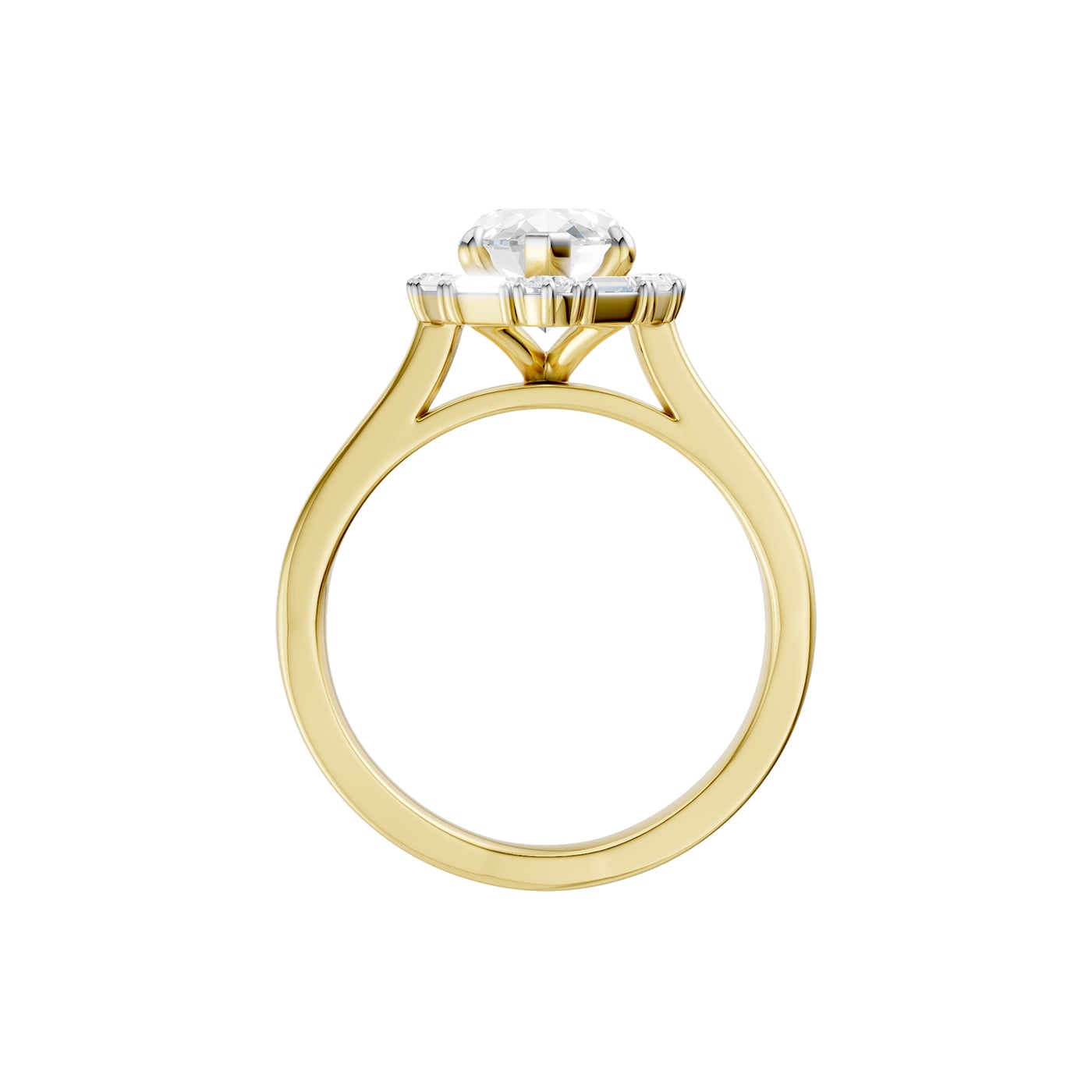 14K 2.75 CT Lab Grown Diamond Ring - Image 4