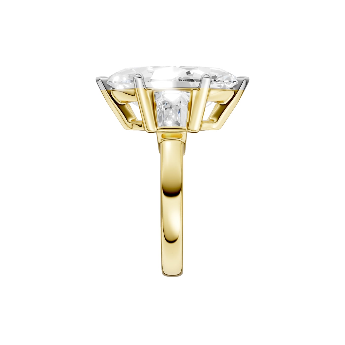 14K 7.00 CT Lab Grown Diamond Ring - Image 3