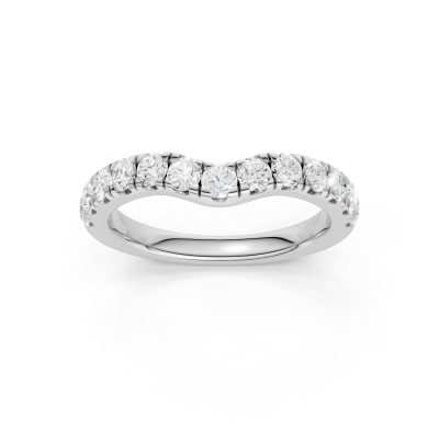 14K 0.75 CT Lab Grown Diamond Band