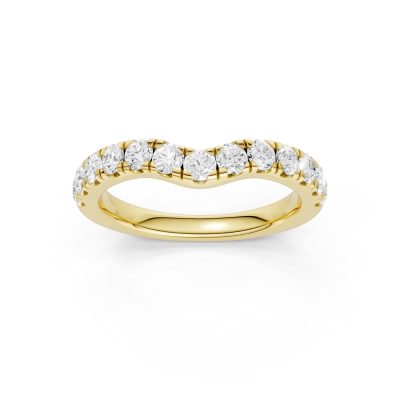 14K 0.75 CT Lab Grown Diamond Band
