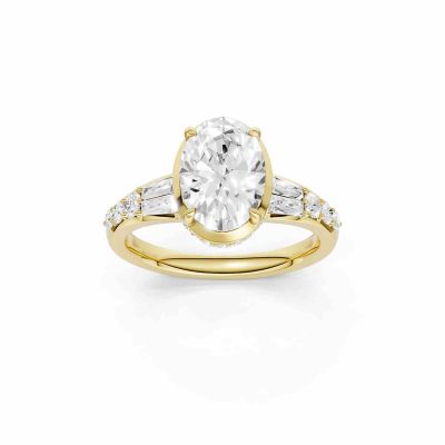 14K 2.50 CT Lab Grown Diamond Ring