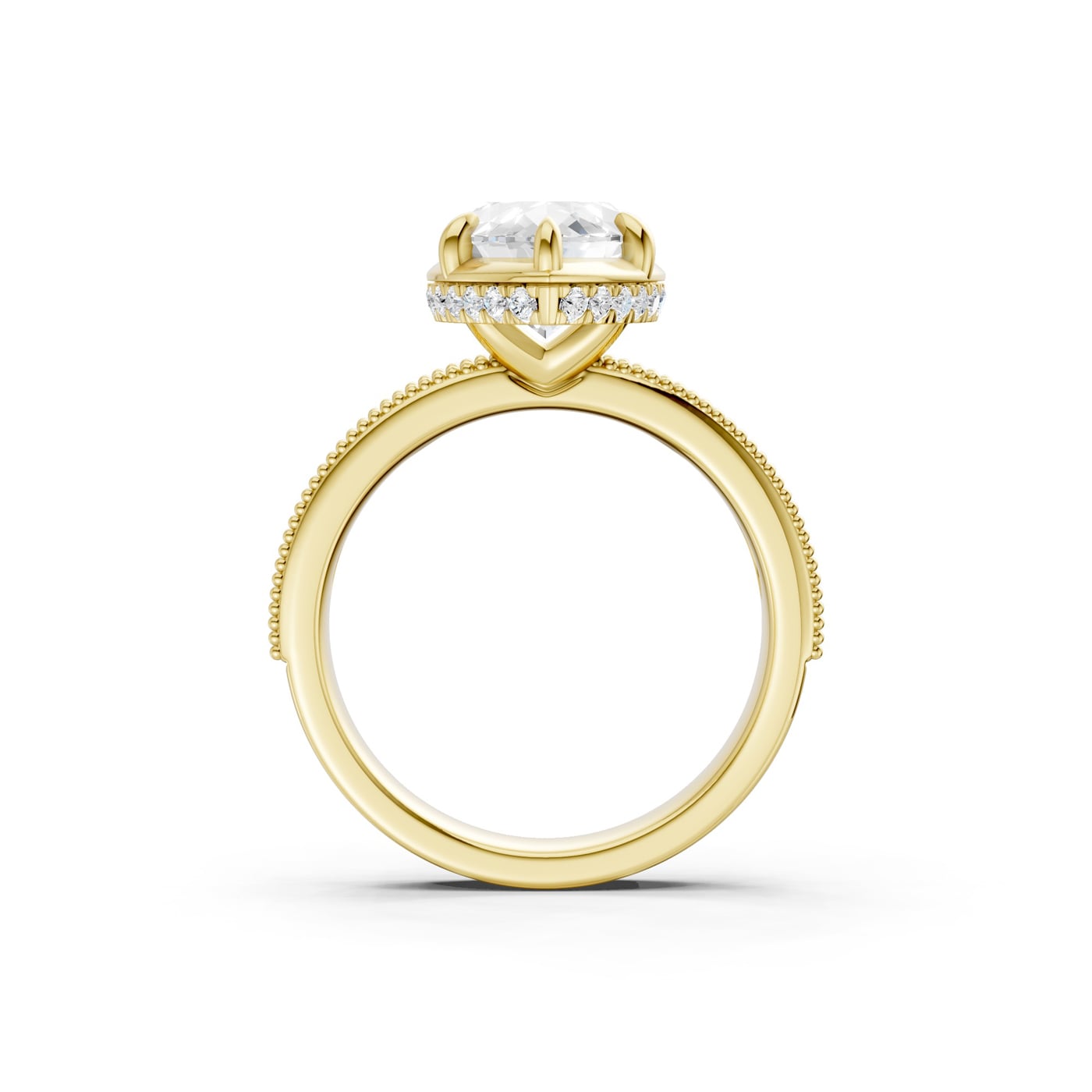 14K 4.00 CT Lab Grown Diamond Ring - Image 4