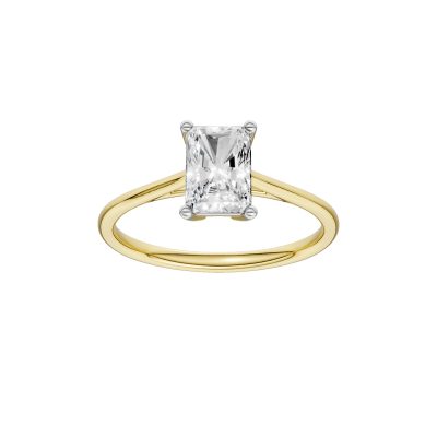 14K 1.00 CT Lab Grown Diamond Ring