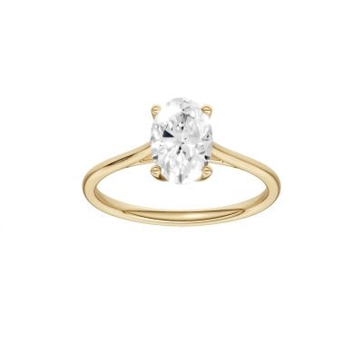 14K 1.00 CT Lab Grown Diamond Ring