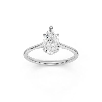 14K 1.00 CT Lab Grown Diamond Ring