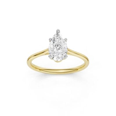 14K 1.00 CT Lab Grown Diamond Ring