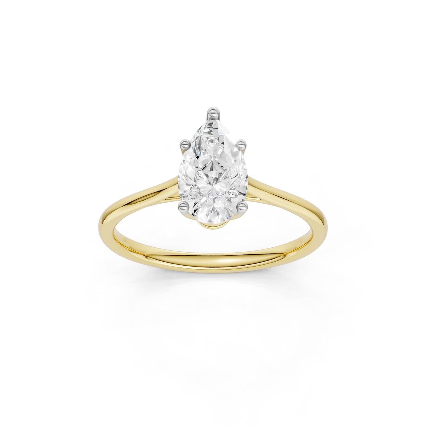 14K 1.00 CT Lab Grown Diamond Ring