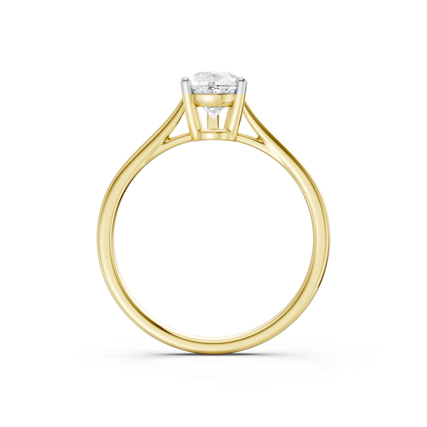 14K 1.00 CT Lab Grown Diamond Ring - Image 2