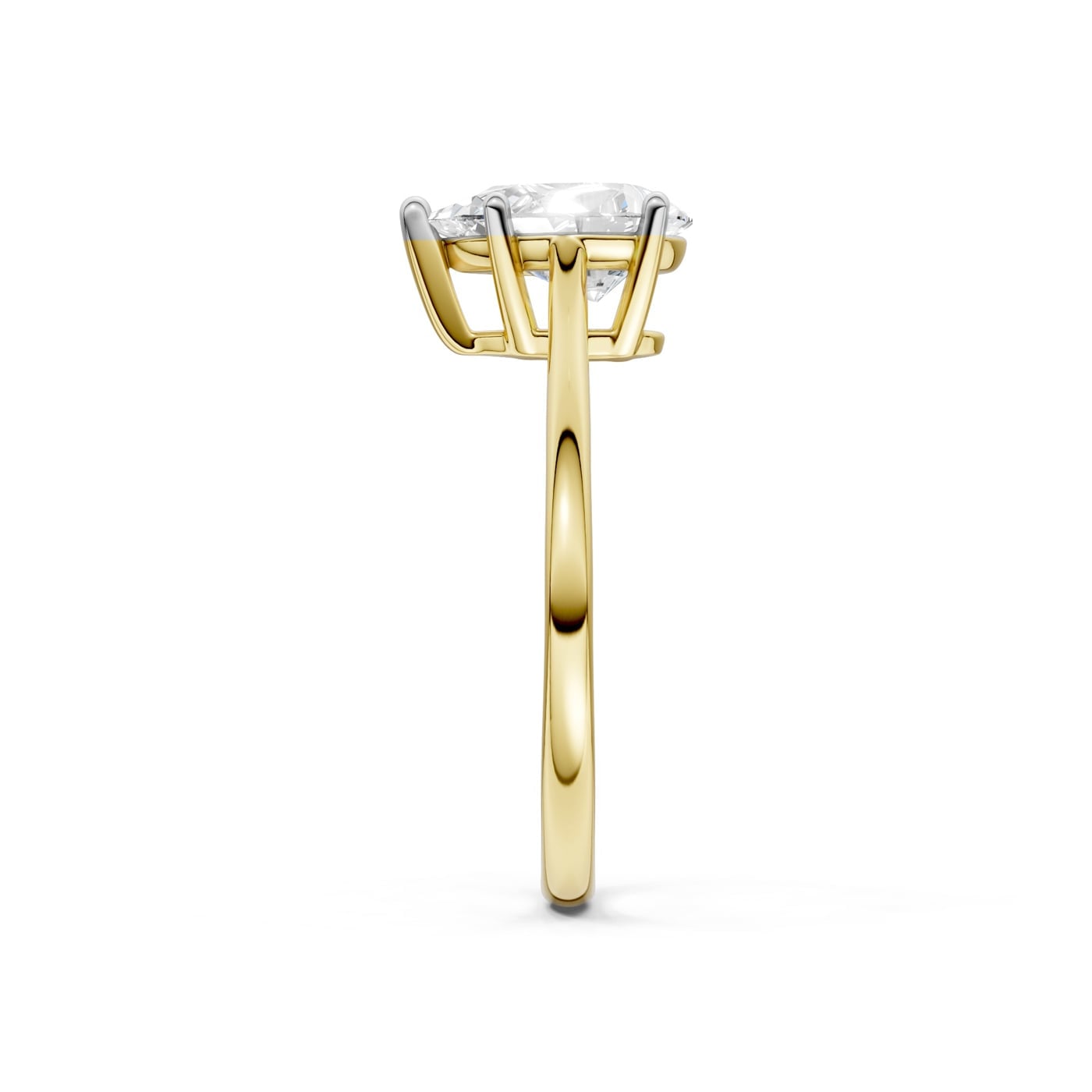 14K 1.00 CT Lab Grown Diamond Ring - Image 3