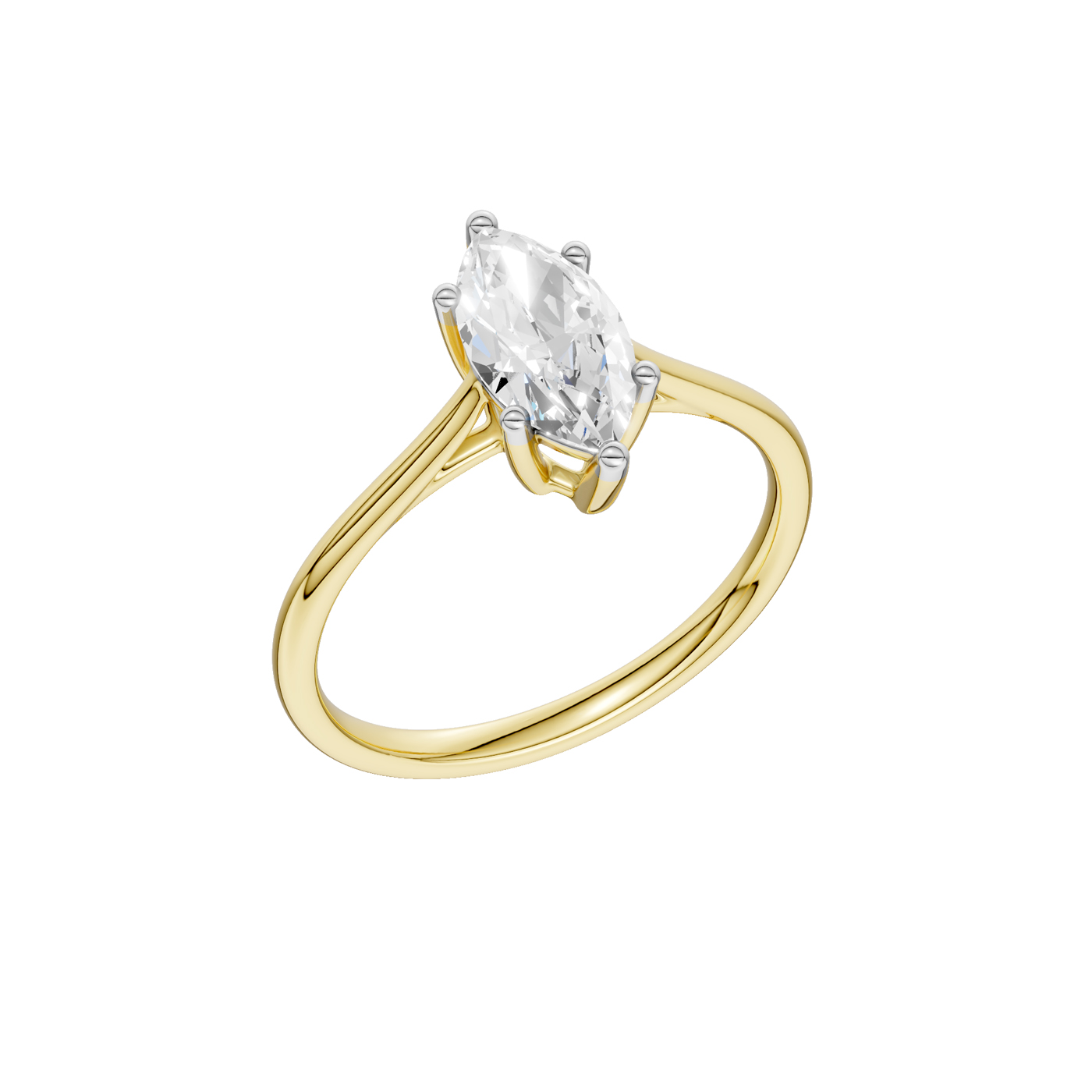 14K 1.00 CT Lab Grown Diamond Ring - Image 2
