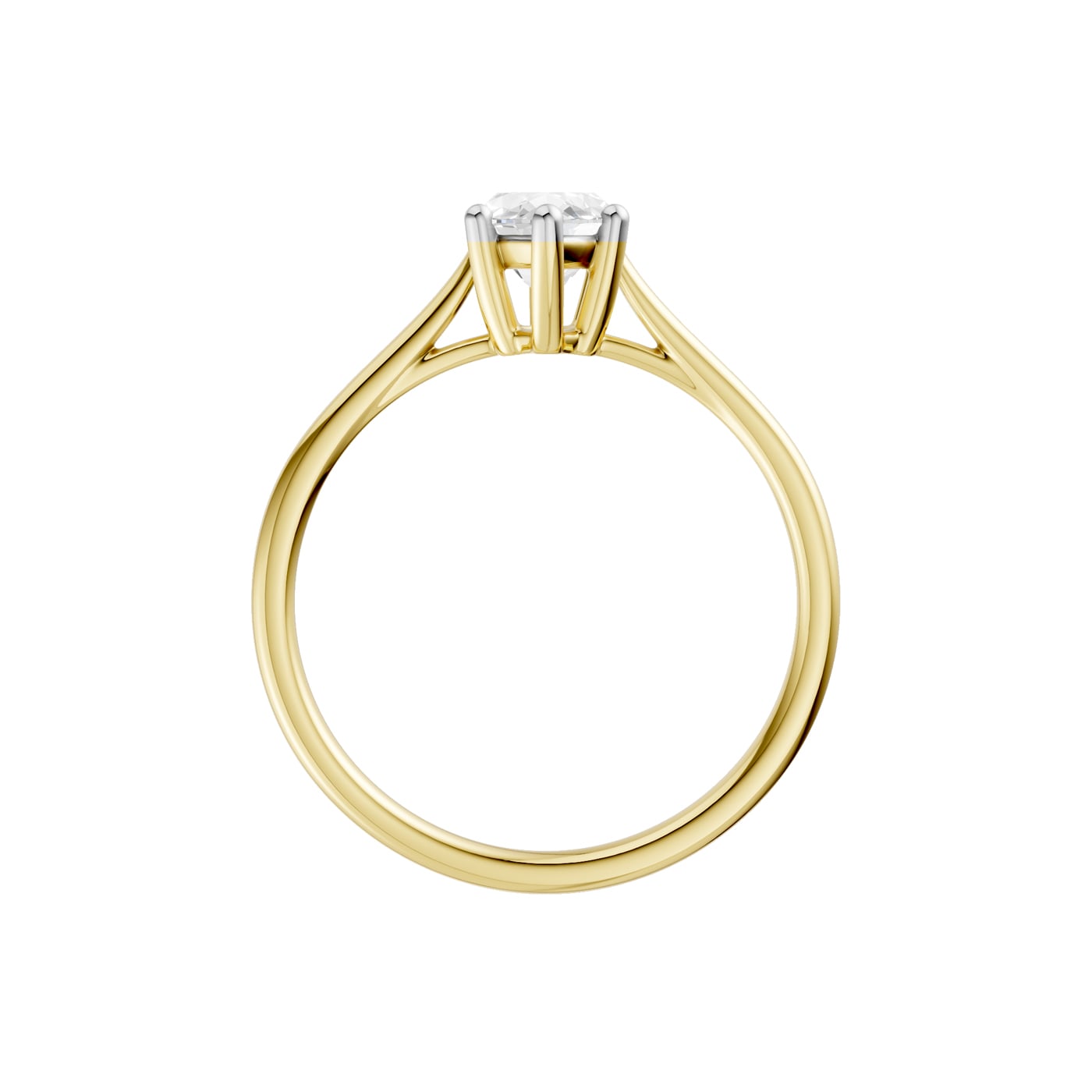 14K 1.00 CT Lab Grown Diamond Ring - Image 3