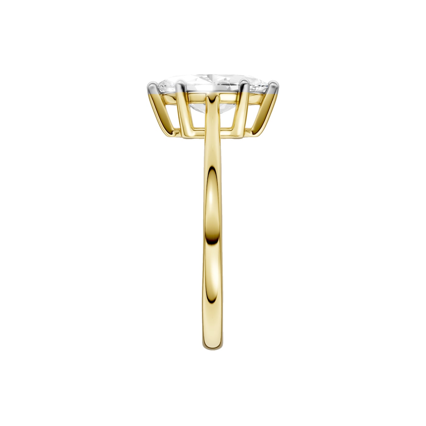 14K 1.00 CT Lab Grown Diamond Ring - Image 4