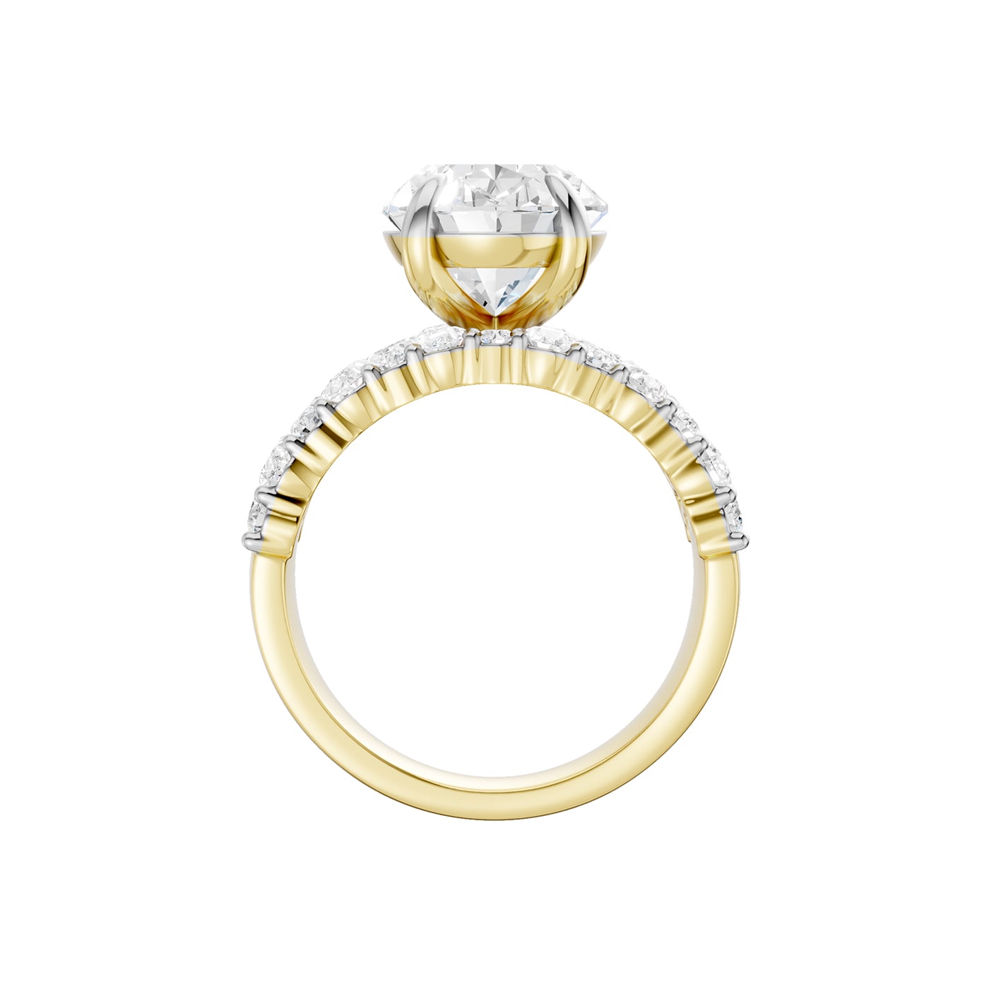 14K 7.00 CT Lab Grown Diamond Ring - Image 3