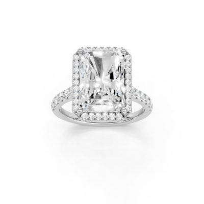 14K 5.50 CT Lab Grown Diamond Ring