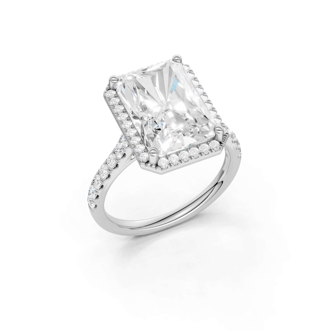 14K 5.50 CT Lab Grown Diamond Ring - Image 4