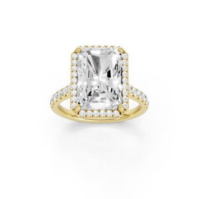 14K 5.50 CT Lab Grown Diamond Ring
