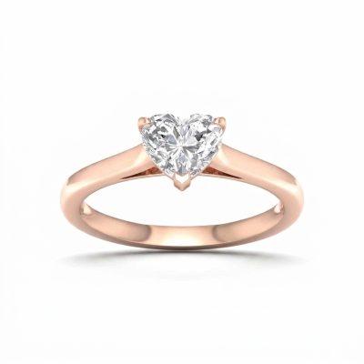 14K 1.00 CT Lab Grown Diamond Ring