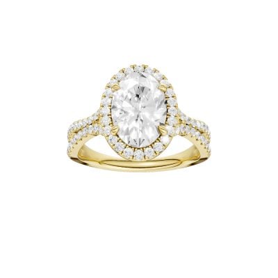 14K 2.50 CT Lab Grown Diamond Ring