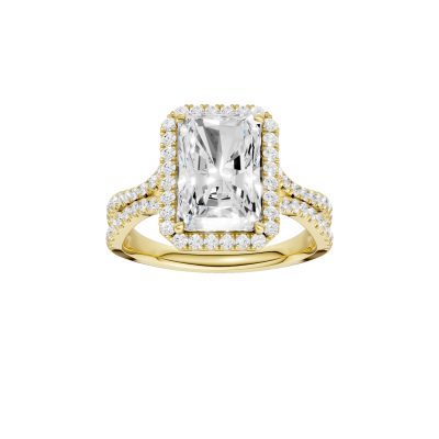 14K 3.50 CT Lab Grown Diamond Ring