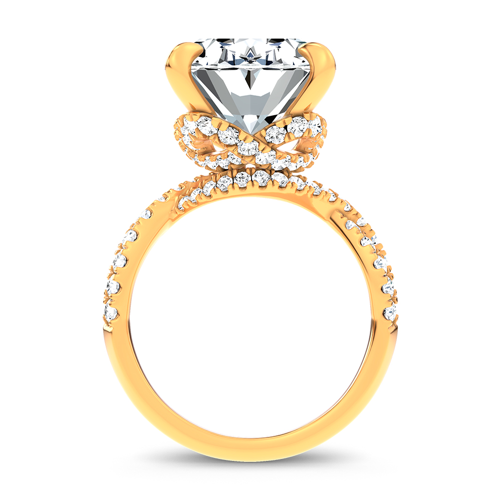 14K 10.90 CT Lab Grown Diamond Ring - Image 3