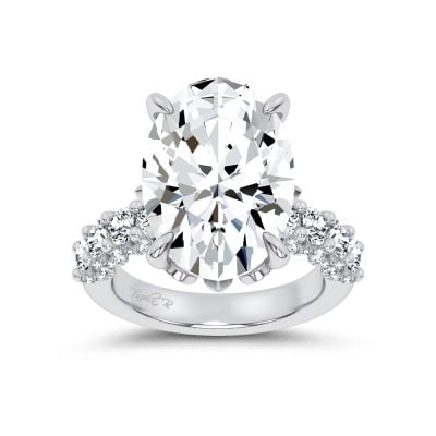 14K 11.40 CT Lab Grown Diamond Ring