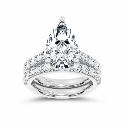 14K 7.00 CT Lab Grown Diamond Bridal Set