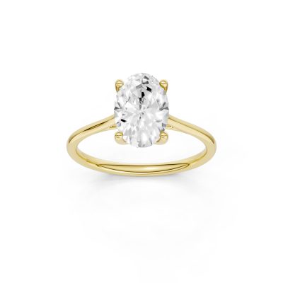 14K 1.50 CT Lab Grown Diamond Ring