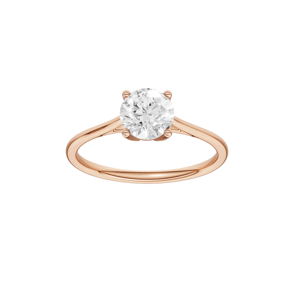 14K 1.00 CT Lab Grown Diamond Ring