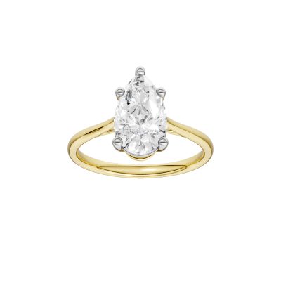 14K 2.00 CT Lab Grown Diamond Ring