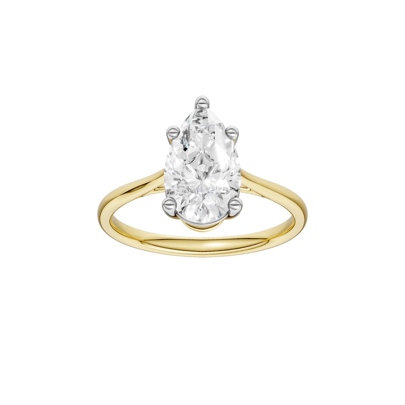 14K 2.00 CT Lab Grown Diamond Ring